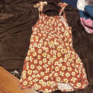 Little Sleepies Brown Floral Bodysuit